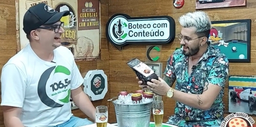 Boteco com Conteúdo Ep. 22 - Convidado cantor Fábio Mahan