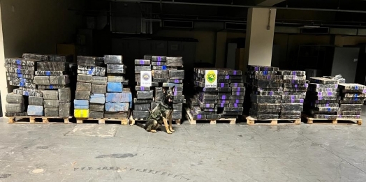 BPFRON, 19ºBPM e Polícia Federal apreendem mais de cinco toneladas de drogas em Pato Bragado