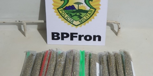 BPFRON apreende 15 mil espoletas utilizadas para confecção de munições para arma de fogo em São Miguel do Iguaçu