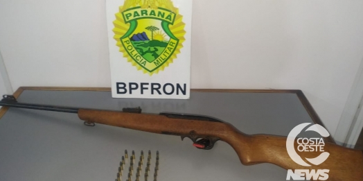 BPFRON apreende arma de fogo durante abordagem em Pato Bragado
