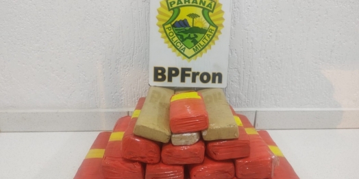 BPFRON apreende droga durante abordagem em Matelândia