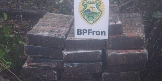 BPFron apreende grande quantidade de droga em Santa Helena