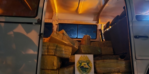 BPFron apreende veículo carregado com maconha em São José das Palmeiras