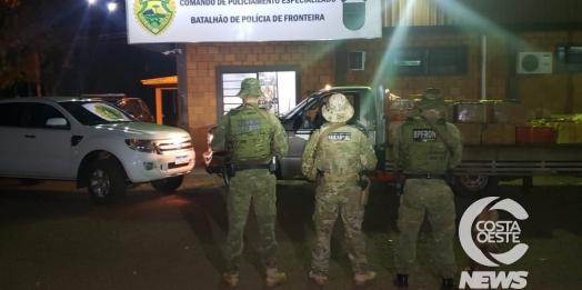 BPFRON, BOPE e Polícia Federal apreendem 2,4 toneladas de droga em Entre Rios do Oeste (Vídeo)