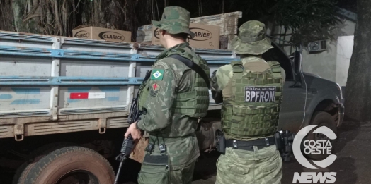 BPFRON e Marinha recuperam veículo furtado após abordagem em Santa Helena