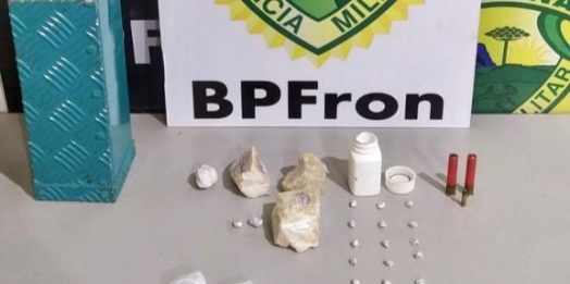 BPFRON encaminha três indivíduos por tráfico de drogas e posse irregular de munição em Guaíra