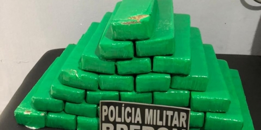 BPFRON prende homem transportando maconha em ônibus em São Miguel do Iguaçu