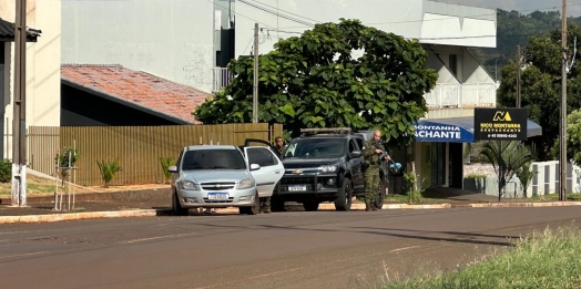 BPFRON realiza abordagem de veículo suspeito em São Miguel do Iguaçu