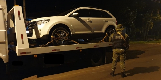 BPFRON recupera em São Miguel do Iguaçu veículo furtado em Pato Branco