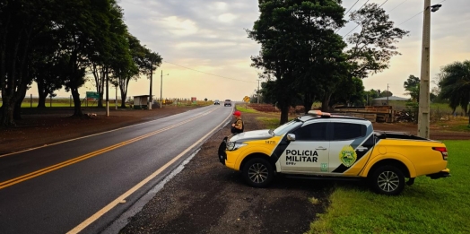 BPRv prende em flagrante condutor por crime de trânsito em Santa Helena