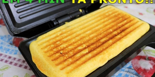 Broa de fubá na Sanduicheira