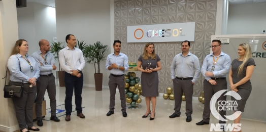 Café marca segundo aniversário da nova Agência da Cresol em Medianeira