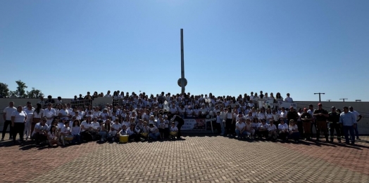 Caminhada do meio-dia em Santa Helena marca o dia de combate ao feminicídio