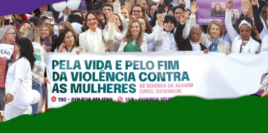 Caminhada do Meio-Dia reforça legislação estadual de combate ao feminicídio