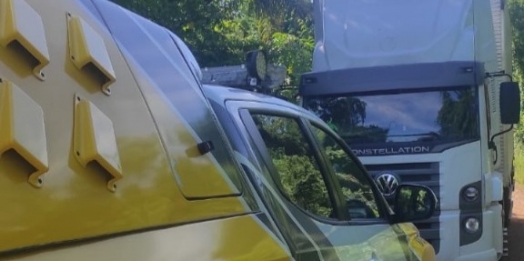 Caminhão é roubado e abandonado em Medianeira