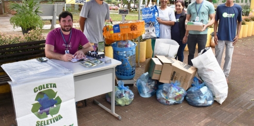 Campanha Recicla SMI recolhe 300 kg de recicláveis na etapa de julho