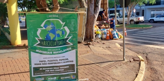 Campanha Recicla SMI recolhe mais de 1 tonelada de recicláveis na primeira etapa do ano