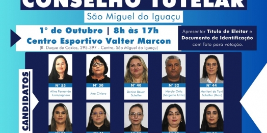 Candidatos ao Conselho Tutelar continuam em campanha para a eleição do dia 01º de outubro