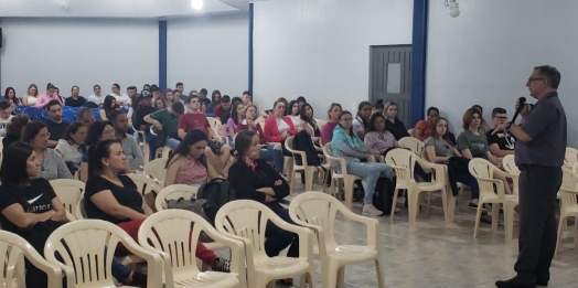 CAPS e Uniguaçu promovem palestra alusiva ao Setembro Amarelo