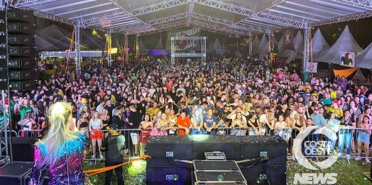 Carnaval em Santa Helena recebeu milhares de pessoas e agradou participantes; conheça o Rei Momo e Rainha