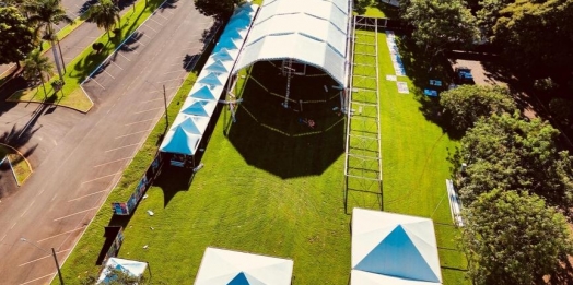 Carnaval Terra das Águas 2024: Definidas as atrações e estrutura já toma forma no Balneário