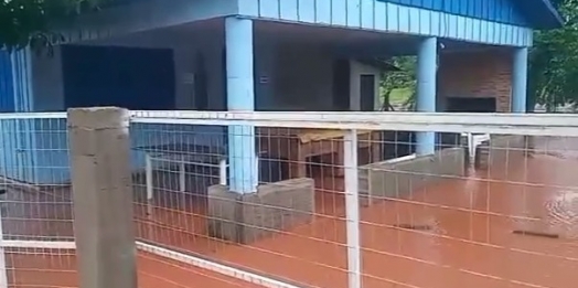 Chuvas fortes causam alagamentos e estragos em São Miguel do Iguaçu