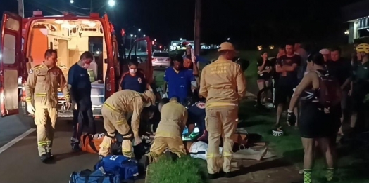 Ciclista tem mal súbito e morre em via pública de Foz do Iguaçu