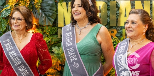 Medianeira: Clarissi Sgarbi Baratto é a Miss Melhor Idade 2024