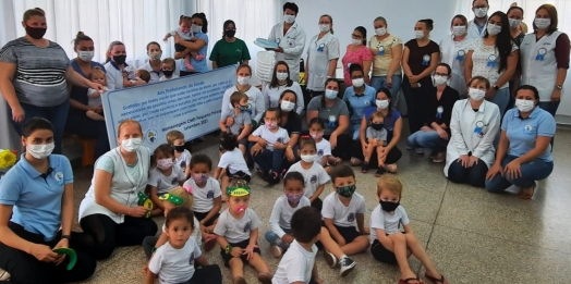 CMEI Pequeno Príncipe de São Clemente promove ação de conscientização e valorização à Saúde