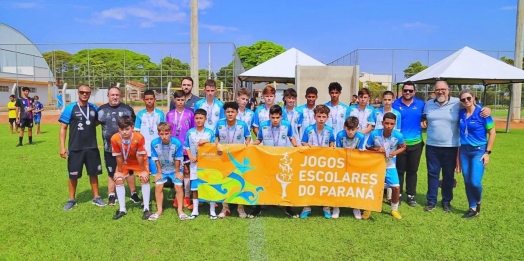 Colégio Estadual Costa e Silva de Itaipulândia conquista segundo lugar na fase Macrorregional dos Jogos Escolares do Paraná