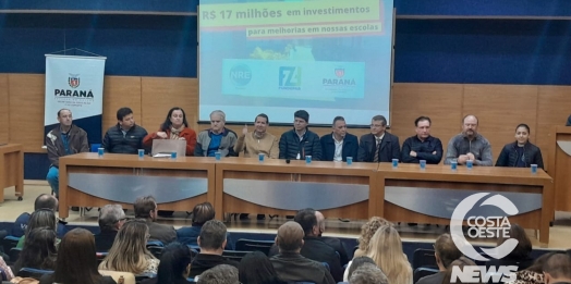 Colégios da região receberão quase R$ 17 mi de investimentos