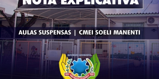 Com casos confirmados entre funcionários, Educação suspende atendimentos presenciais no CMEI Soeli Manenti em São Miguel