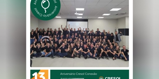Com expressiva atuação no PR, Cresol Conexão completa 13 anos e comemora avanços
