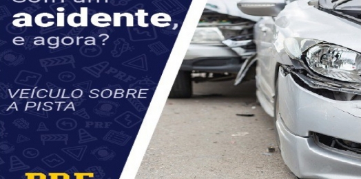Com fim das concessões, PRF orienta motoristas sobre como agir em casos de acidentes