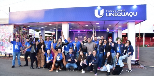 Com stand interativo faculdade Uniguaçu registra mais um marco na Fespop 2023