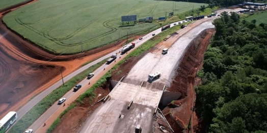 Com trecho do Show Rural pronto, duplicação da BR-277 alcança 63% de conclusão