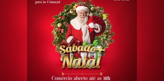 Comércio de São Miguel vai atender sábado (11) até as 16horas