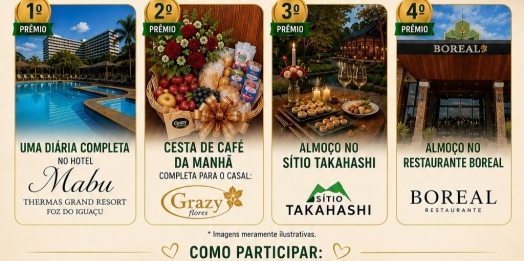 Compre no comércio local e participe da Campanha do ‘Dia dos Namorados’ da Acismi