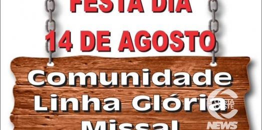 Comunidade Linha Glória realizará almoço festivo neste domingo (14)