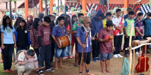 Comunidade Tekohá Ocoy realiza abertura da 23º Semana Cultural Indígena