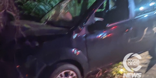 SAMU socorre vítima de acidente em distrito de Santa Helena