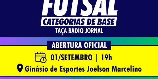 Congresso Técnico confirma início da Copa Municipal de Futsal de Base para o dia 01 de setembro
