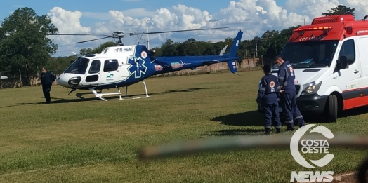 Consamu transfere idosa de Santa Helena para Toledo (vídeo)