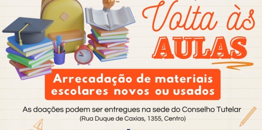 Conselho Tutelar da Criança e do Adolescente de São Miguel do Iguaçu realiza campanha ‘Volta às aulas’