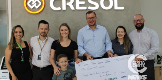 Cooperada da Cresol em Santa Helena leva prêmio nacional de R$ 100 mil da Icatu Seguros