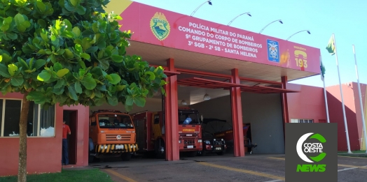 Corpo de Bombeiros de Santa Helena passa operar temporariamente no Ginásio de Esportes