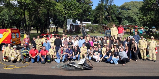Corpo de Bombeiros encerra workshop de salvamento veicular em São Miguel do Iguaçu