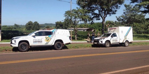 Corpo de homem é encontrado às margens da PR-495 em Serranópolis do Iguaçu