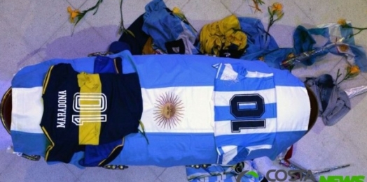 Corpo de Maradona é velado no palácio presidencial da Argentina