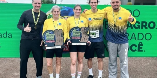 Corredoras de São Miguel Runners se destacam na Corrida Show Rural em Cascavel